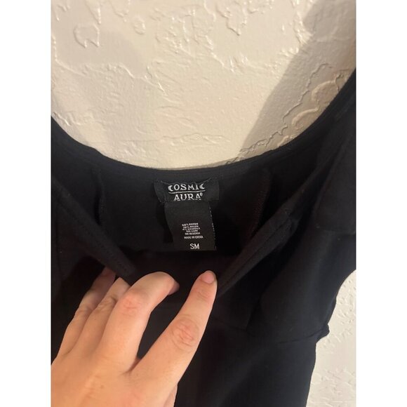 Cosmic Aura Academic Suspender Mini Dress - Picture 7 of 9